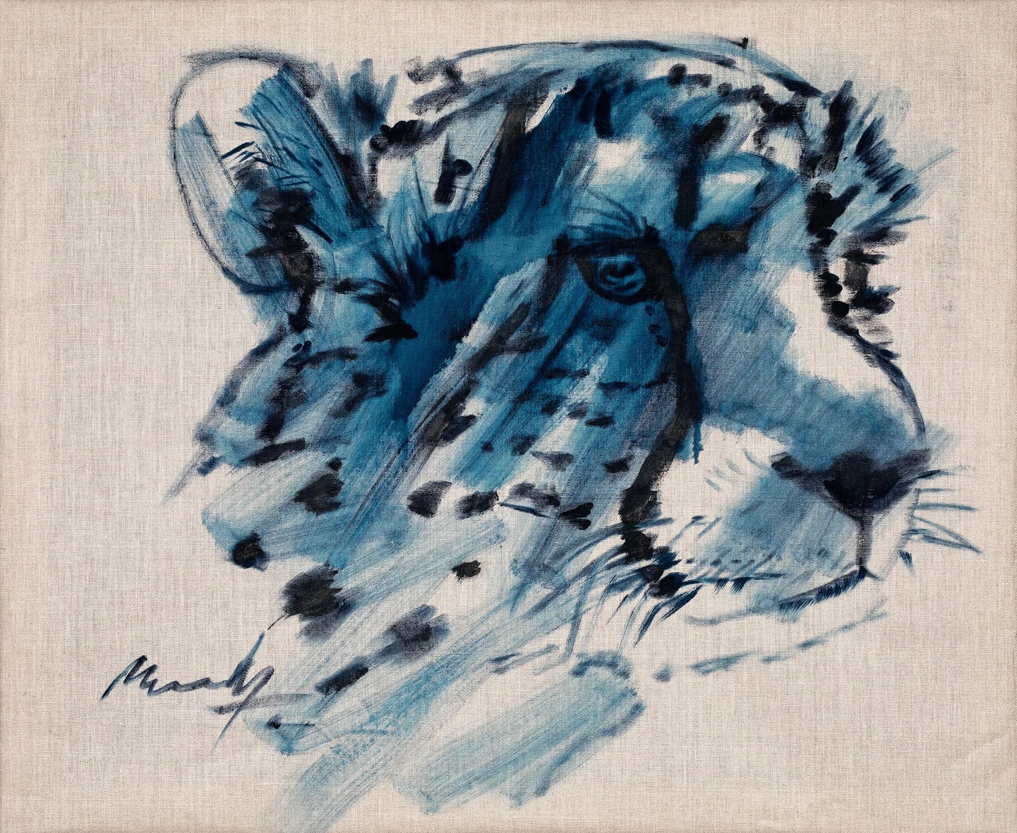 Acinonyx jubatus Abstract Profile, from the Alter Ego Wildlife series by Conor Mccreedy