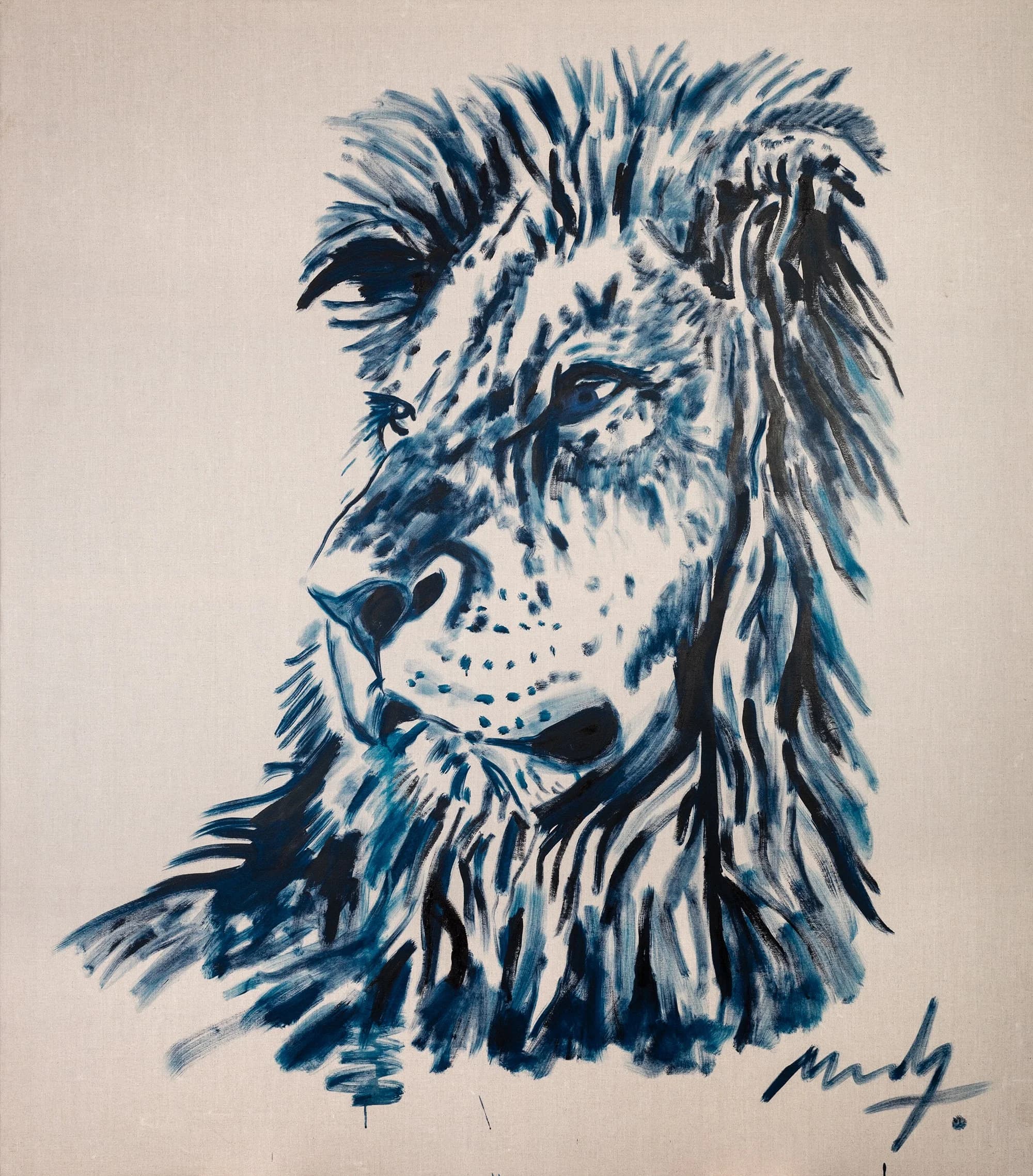 Panthera Leo Profile, from the Alter Ego Wildlife series by Conor Mccreedy