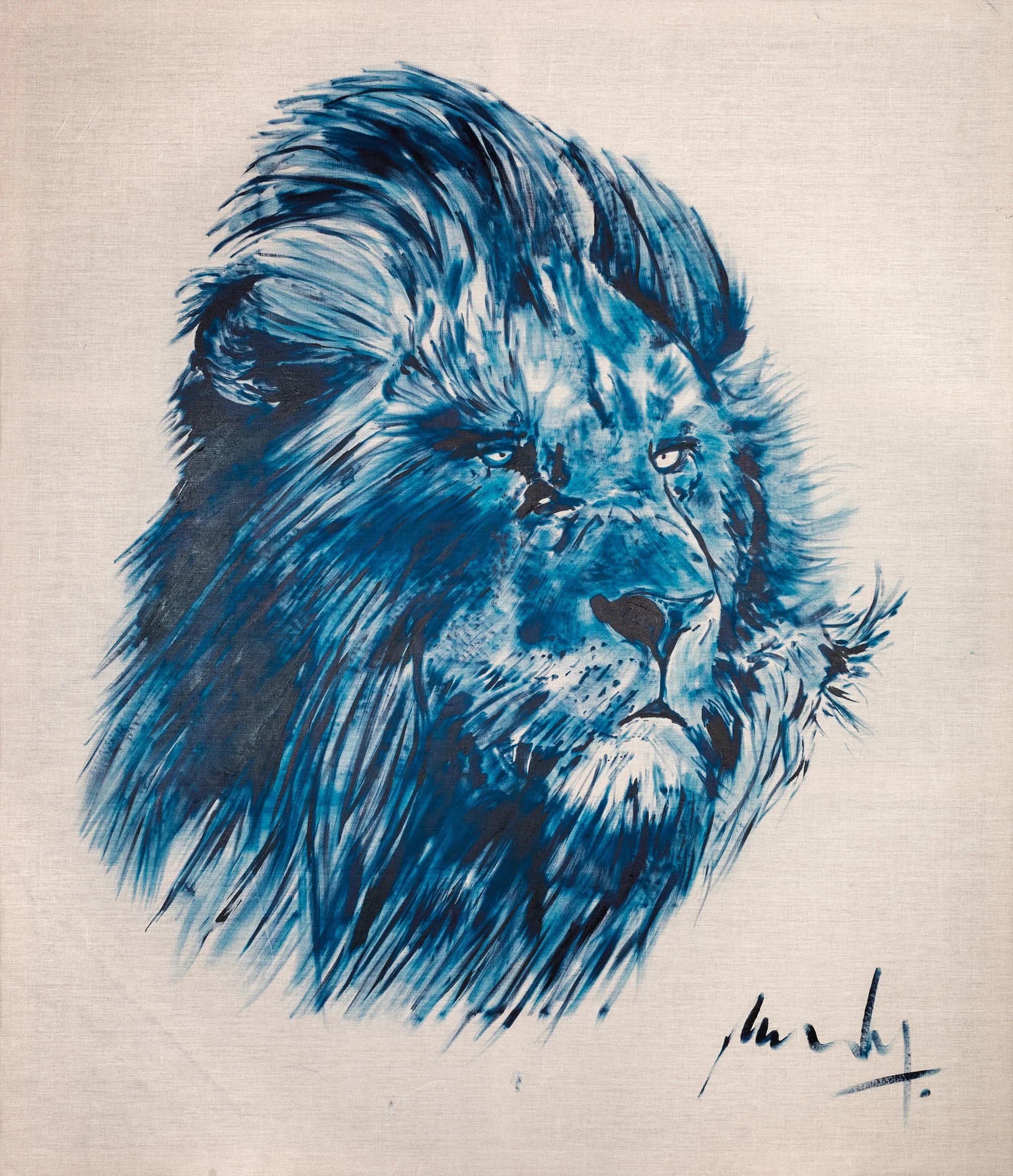 Panthera Leo Scar, from the Alter Ego Wildlife series by Conor Mccreedy