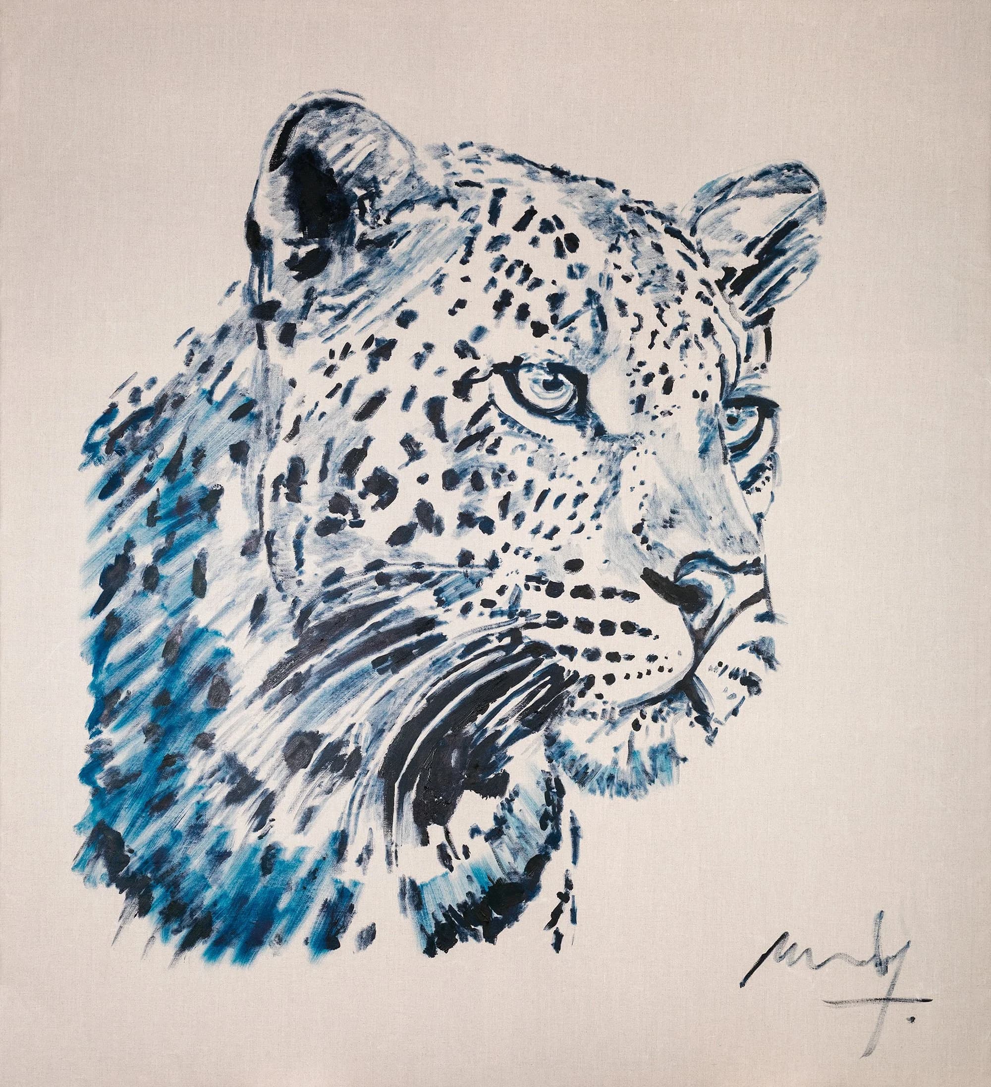 Panthera Pardus Profile, from the Alter Ego Wildlife series by Conor Mccreedy