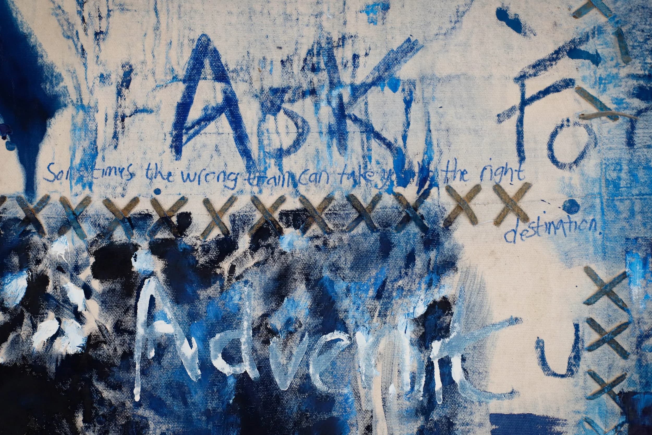 My Blue Narrative — detail 2