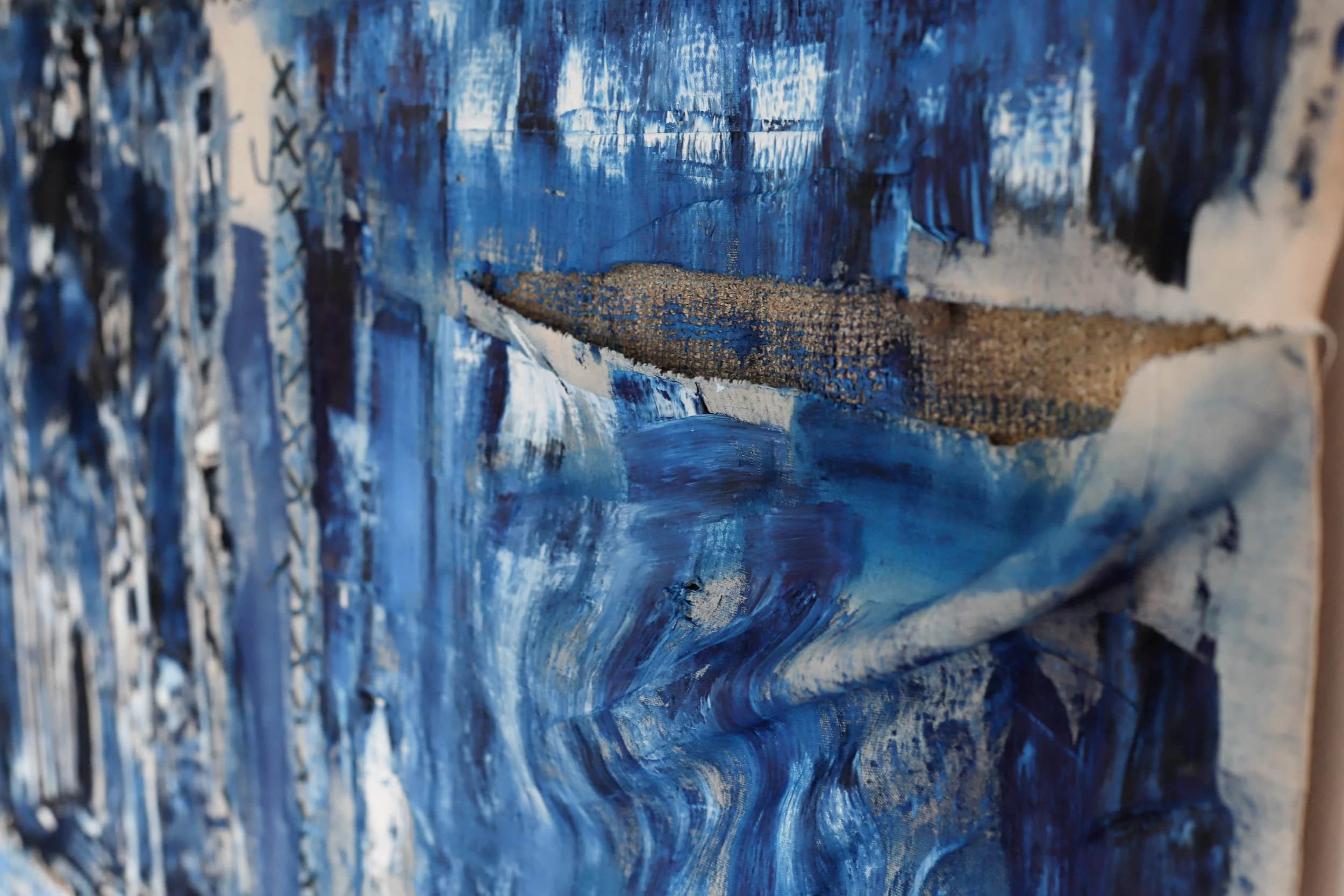 My Blue Narrative — detail 4