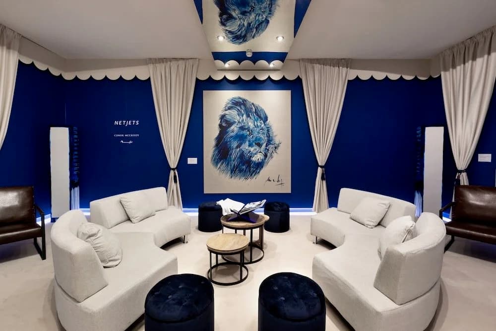 NetJets VIP Collectors Lounge for Art Basel