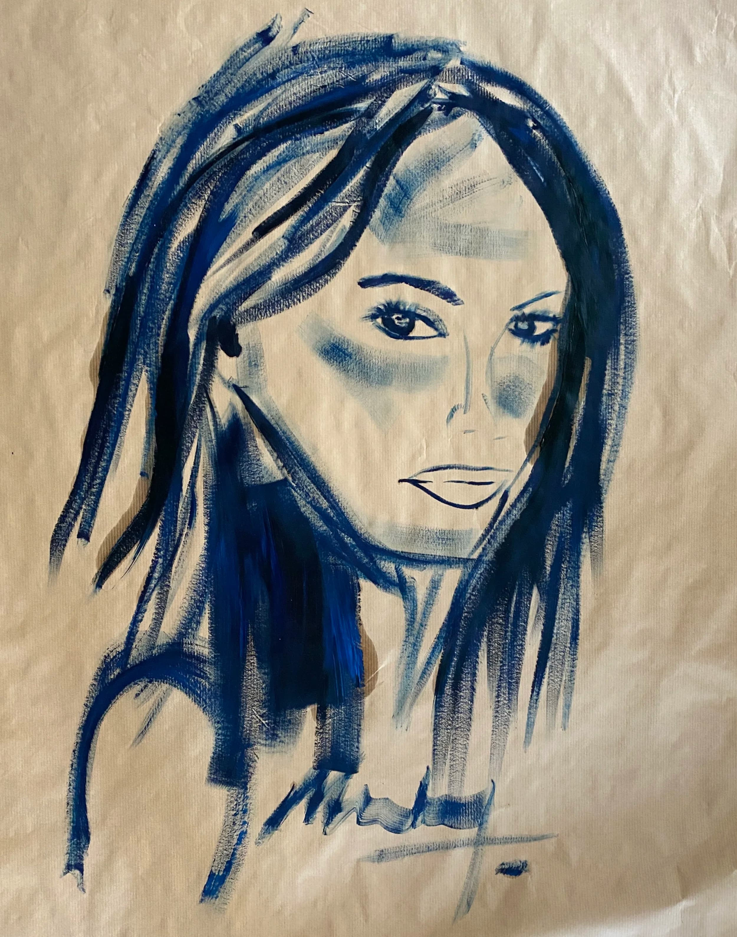Luca Study 1, from the Portrait Studies series by Conor Mccreedy