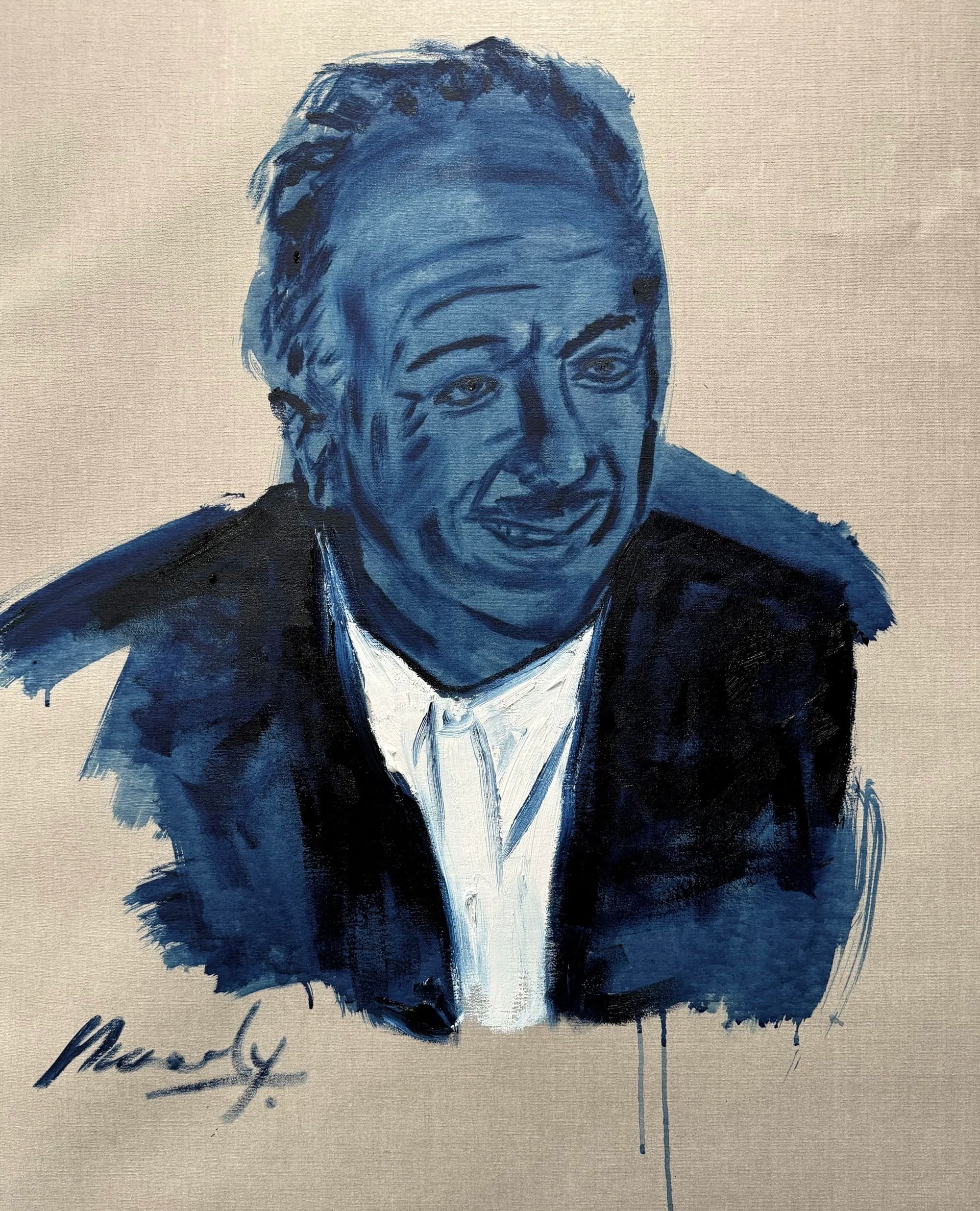 Haci Omer Sabanci, from the Portraits series by Conor Mccreedy
