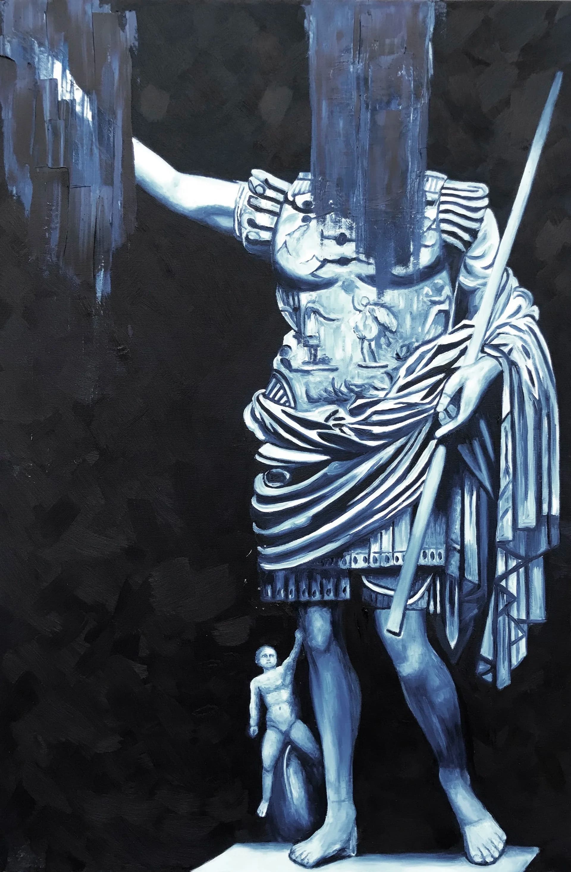 Emperor Augustus Study, from the Portraits Ii series by Conor Mccreedy