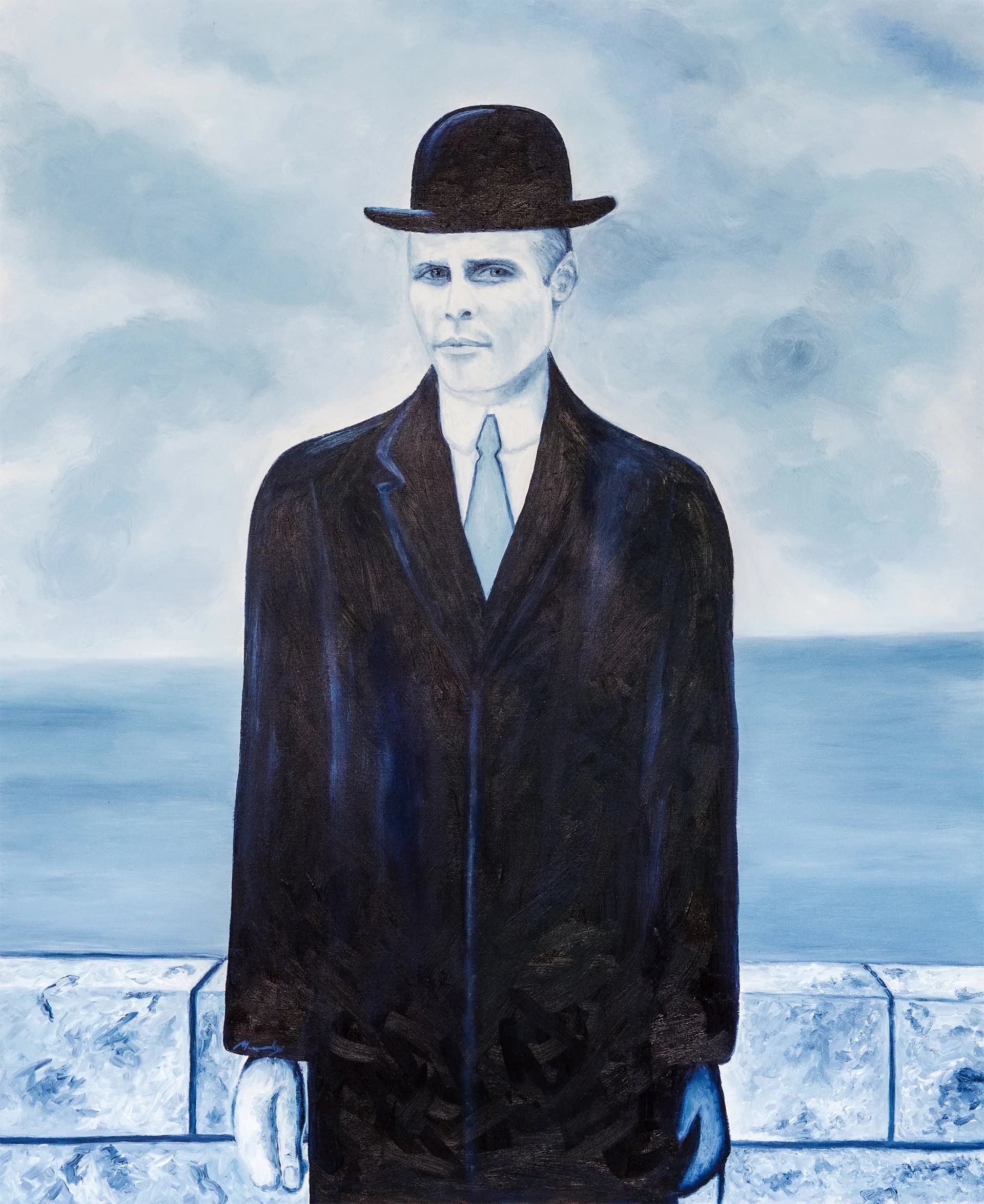 Surrealism Self Portrait of Artist, from the Portraits Ii series by Conor Mccreedy