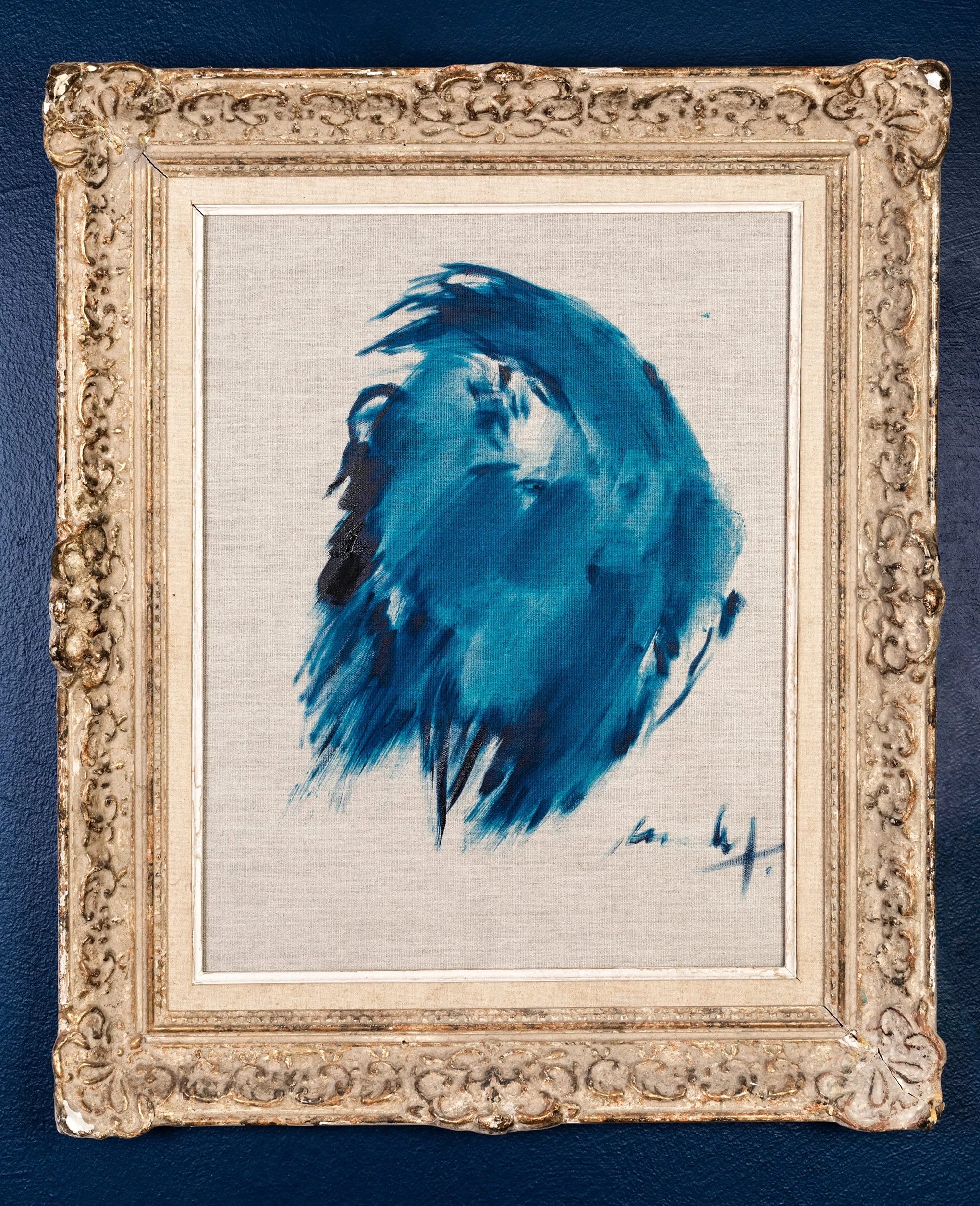 Panthera Leo Abstract deconstruction Profile, from the Alter Ego Wildlife series by Conor Mccreedy