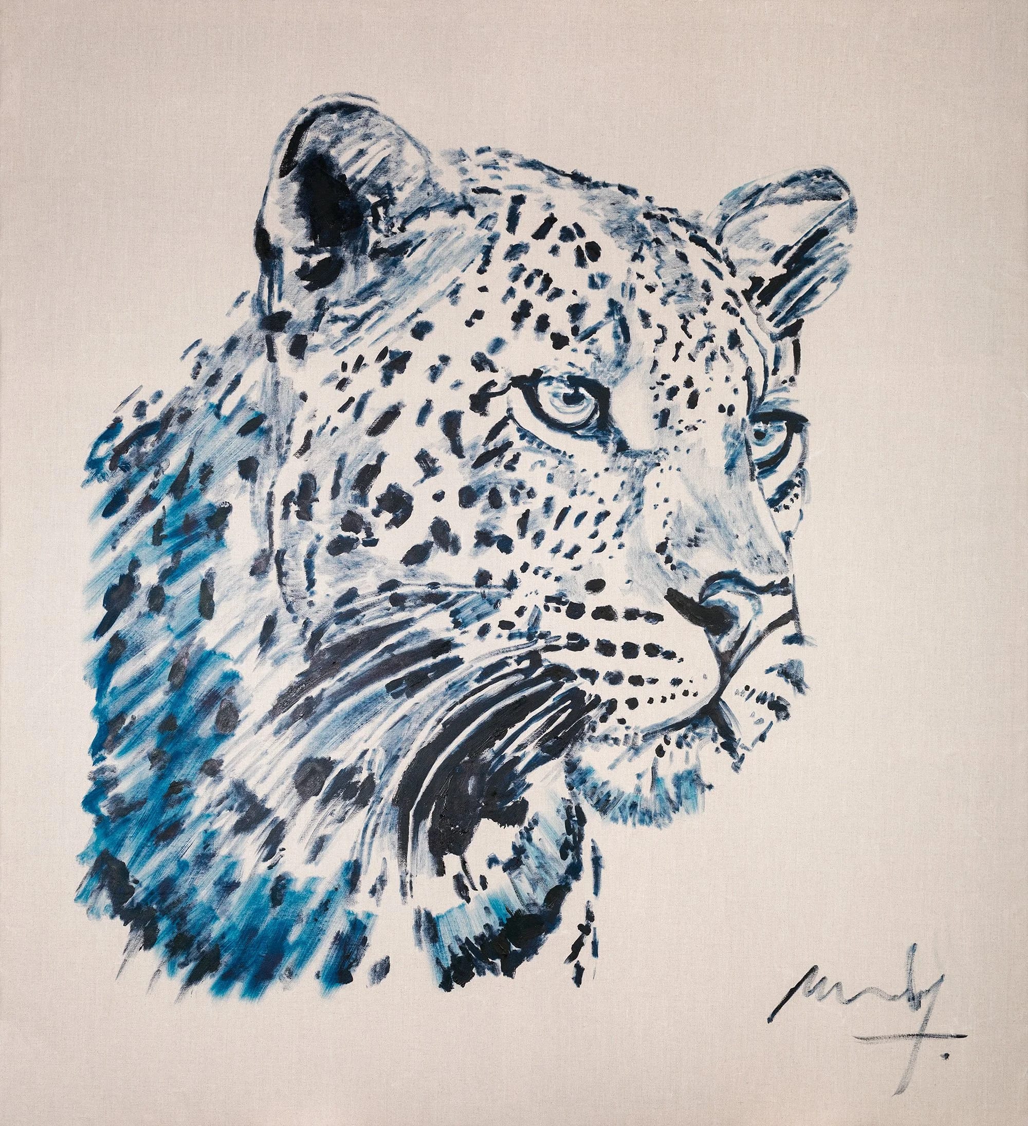 Panthera Pardus Profile, from the Alter Ego Wildlife series by Conor Mccreedy