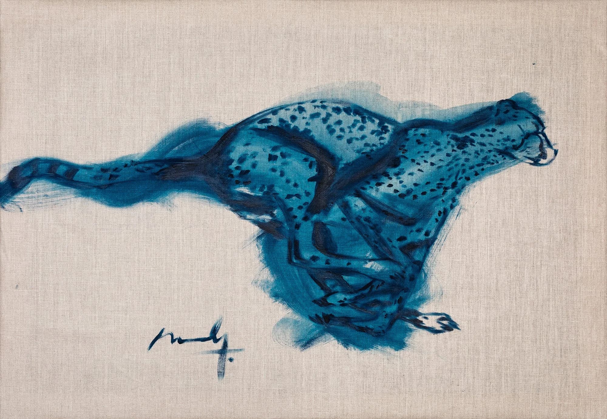 Acinonyx jubatus Running, from the Alter Ego Wildlife series by Conor Mccreedy