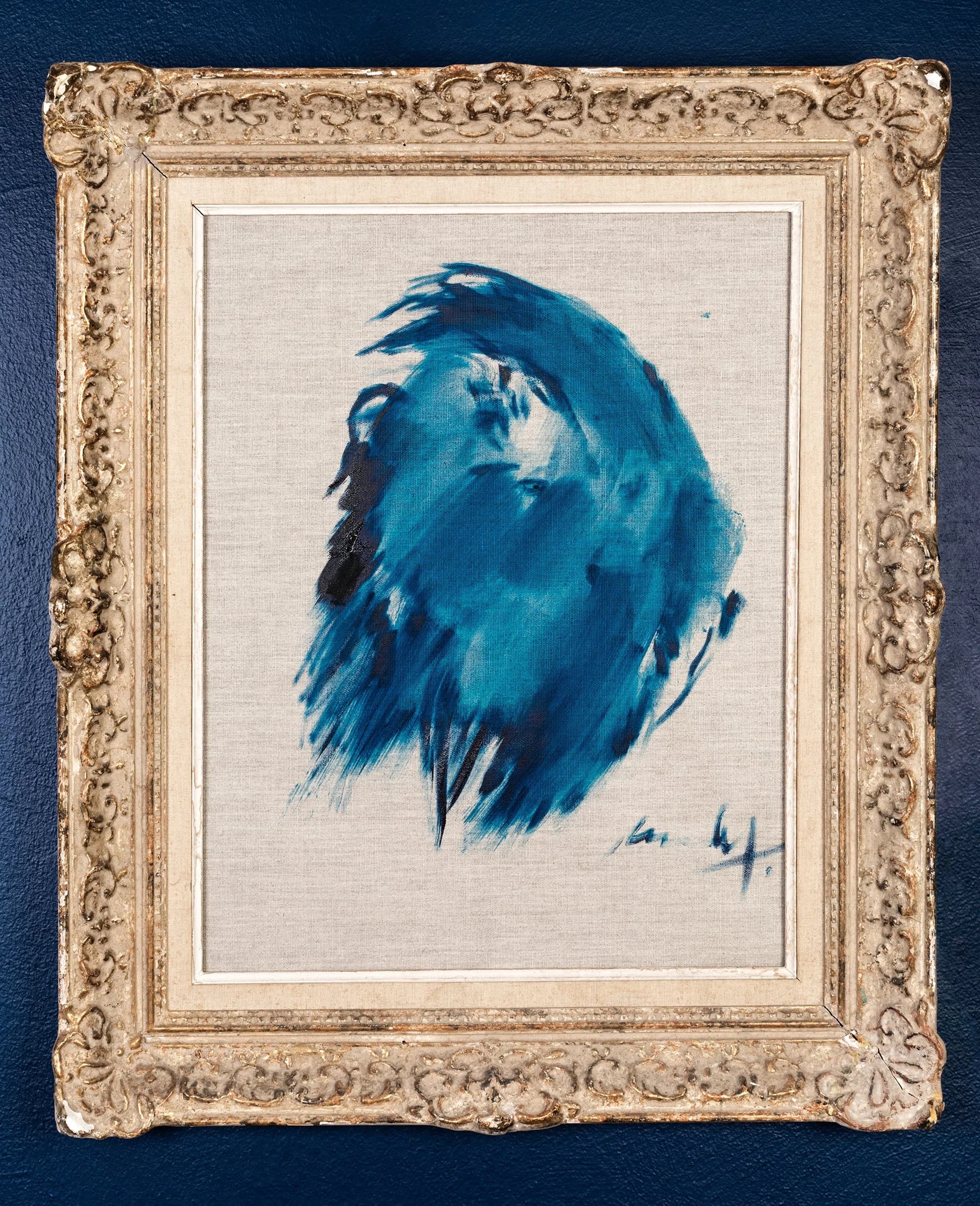 Panthera Leo Abstract deconstruction Profile, from the Alter Ego Wildlife series by Conor Mccreedy