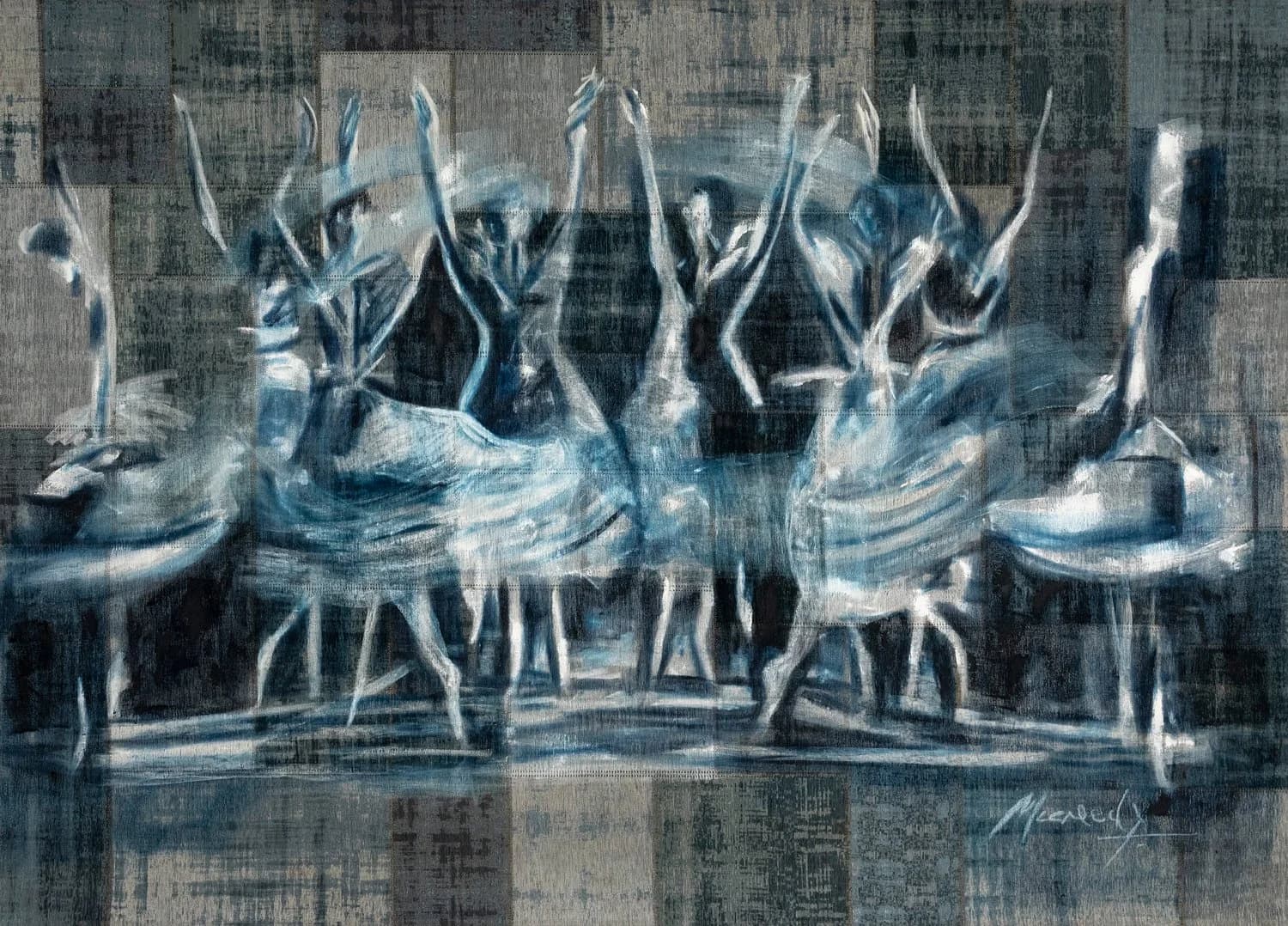 La Grand Mouvement du Mouvement, from the Ballerinas series by Conor Mccreedy