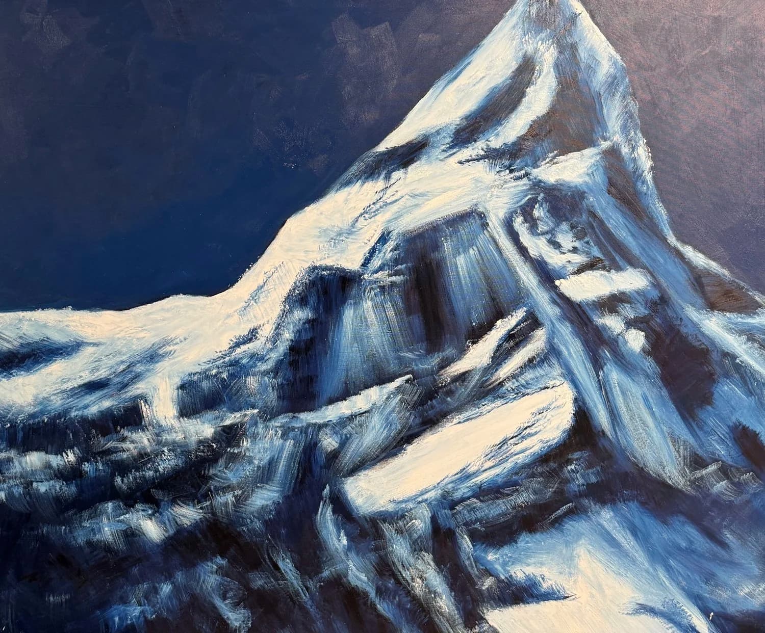 Details of the Matterhorn, from the Mountains series by Conor Mccreedy