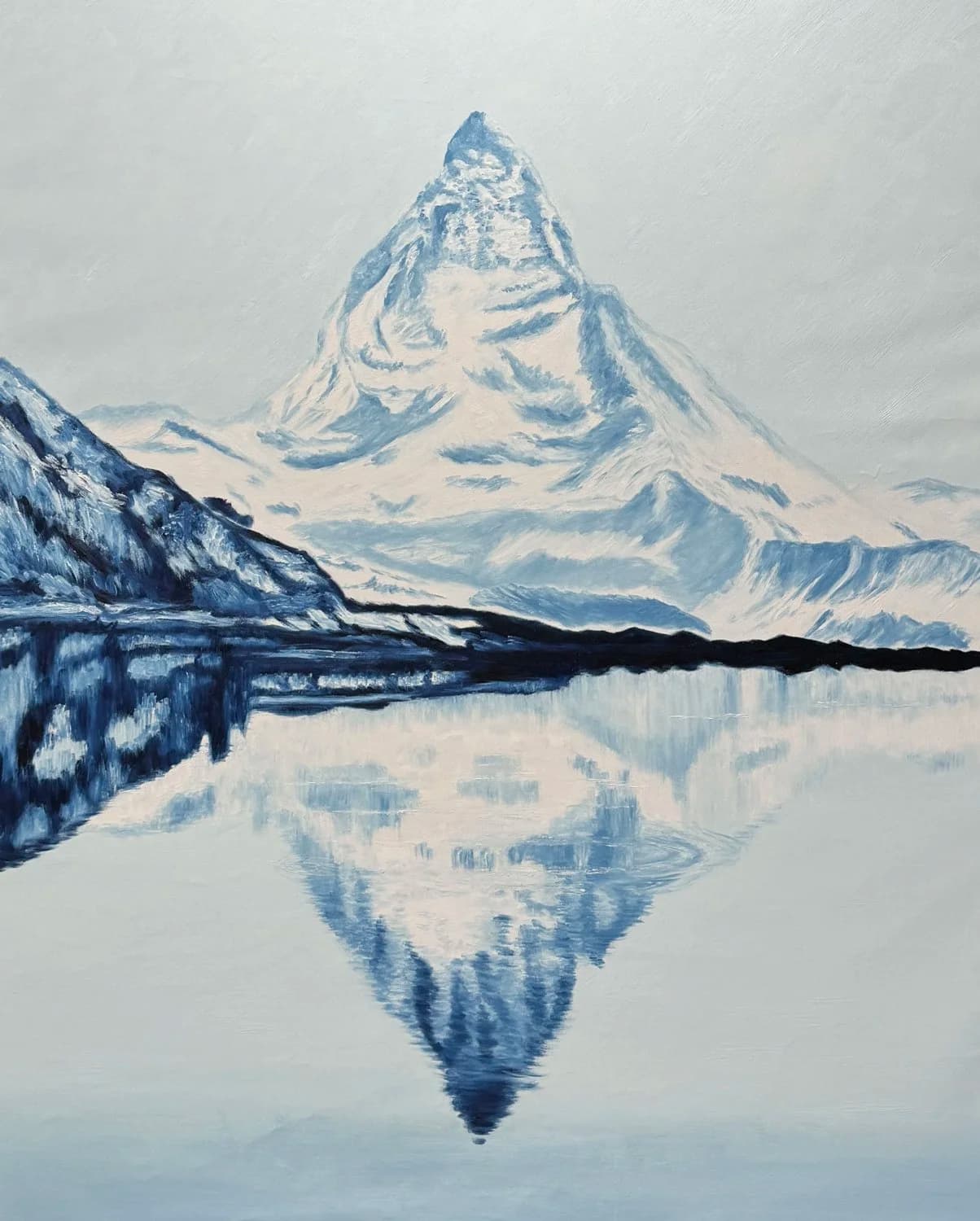 Matterhorn on Riffelsee, from the Mountains series by Conor Mccreedy