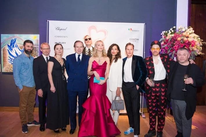 Gracious Heart Charity Auction At Christie's In London