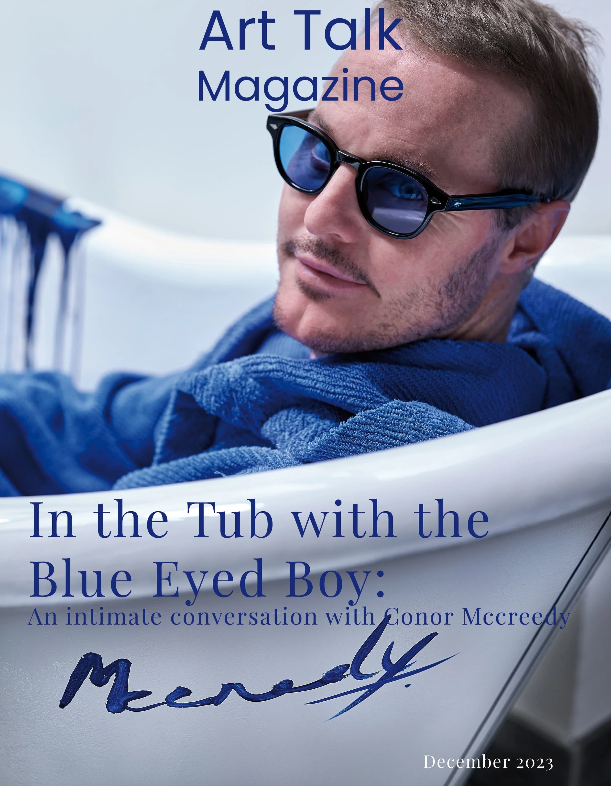 In the Tub with the Blue Eyed Boy
