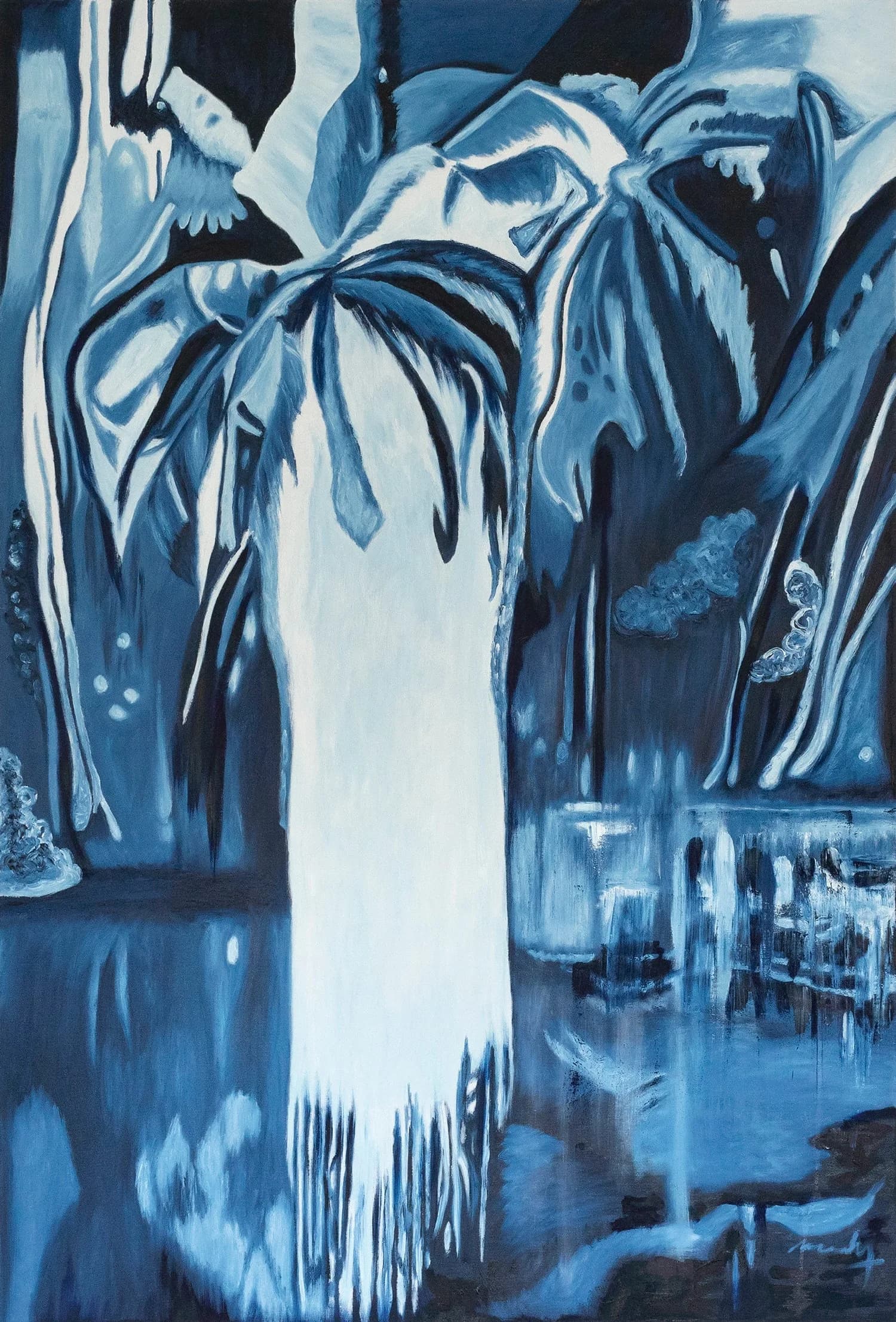 Glaciers Amongst Forest, from the Palm Trees series by Conor Mccreedy