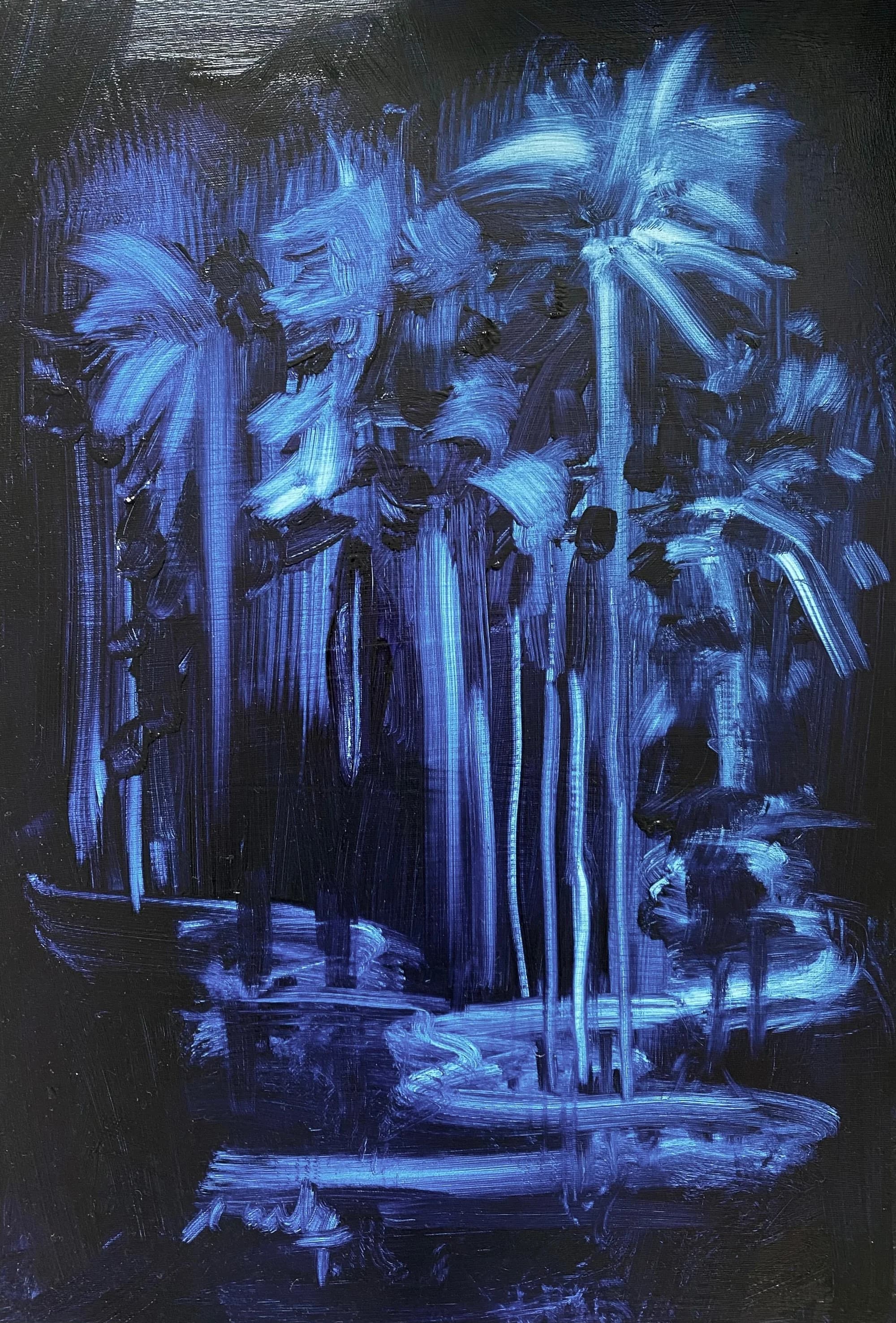 Palm Jungle with Two Paths, from the Palm Trees series by Conor Mccreedy
