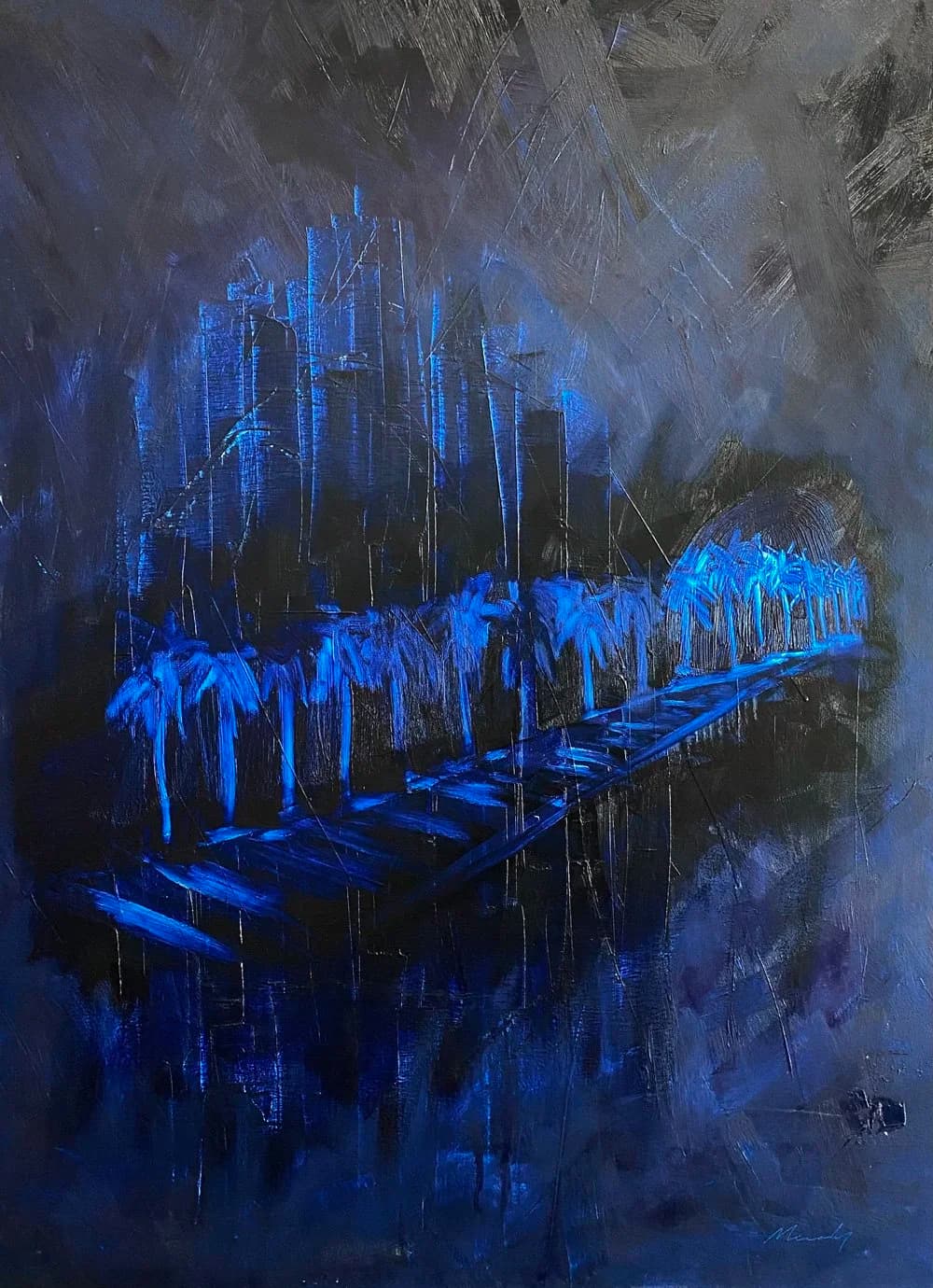 Railway of Palms, from the Palm Trees series by Conor Mccreedy
