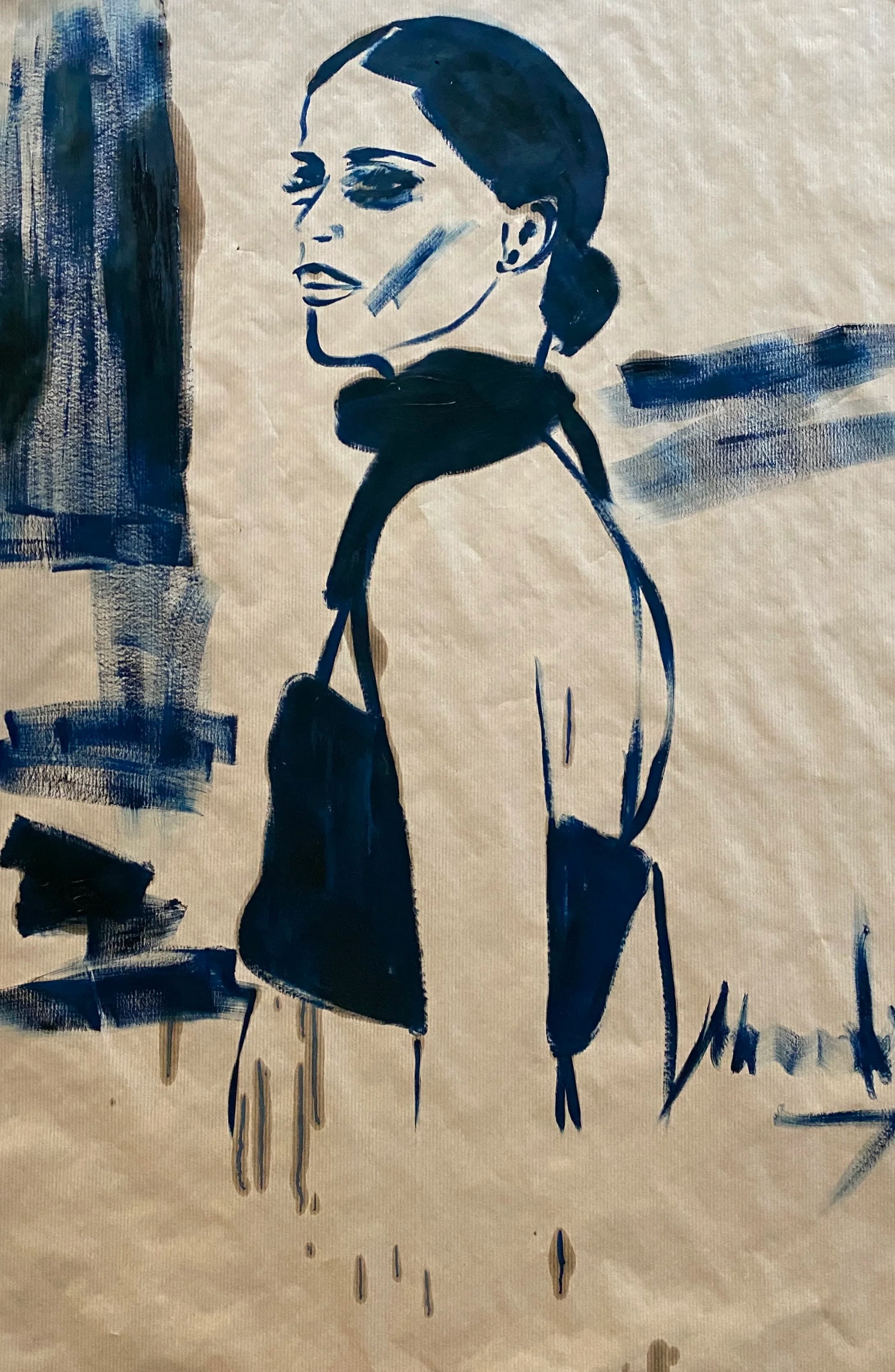 Ichelle Ball Gown Study, from the Portrait Studies series by Conor Mccreedy