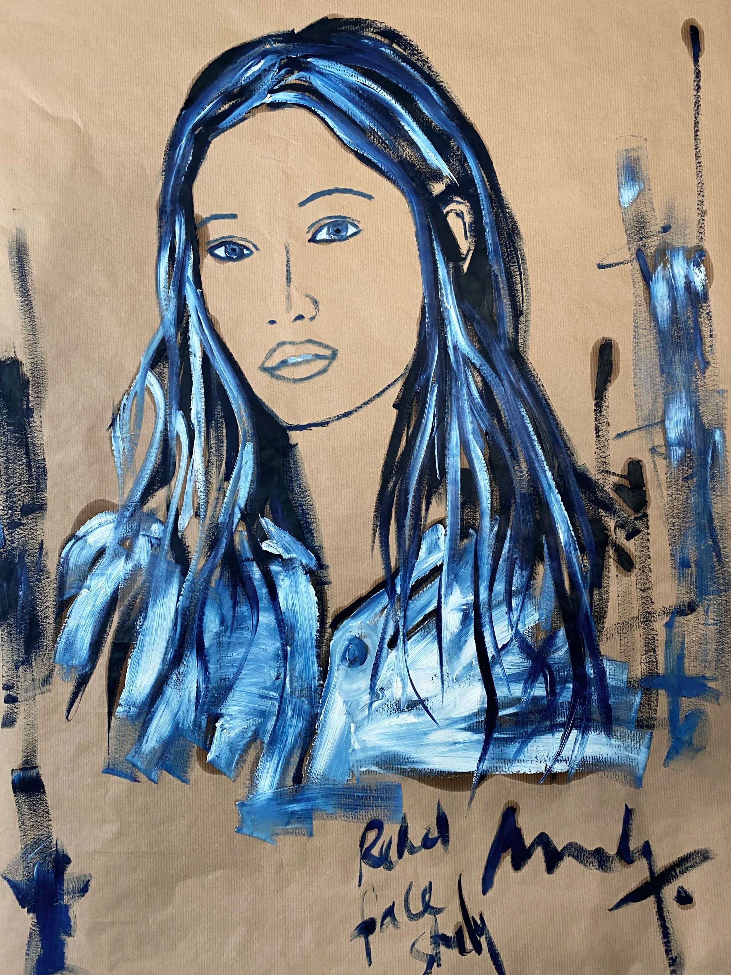 Rachel Face Study, from the Portrait Studies series by Conor Mccreedy