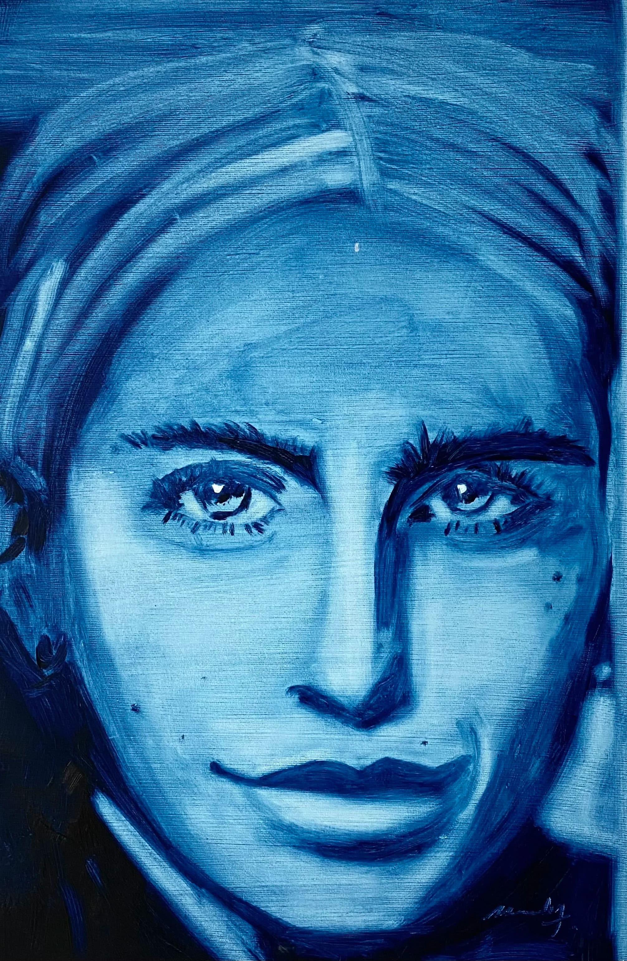 Portrait of Caroline Daur, from the Portraits II series by Conor Mccreedy