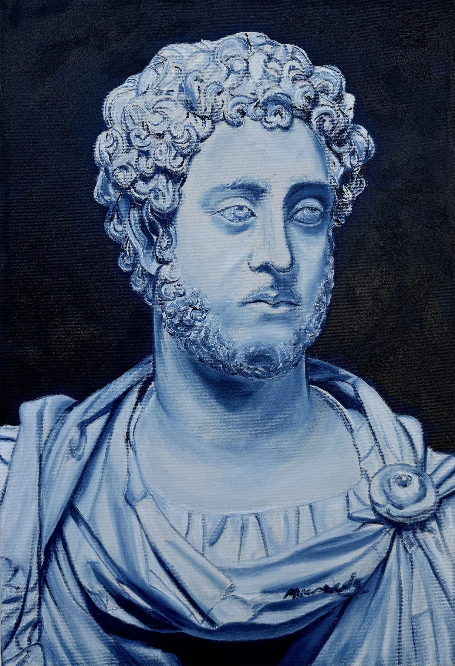 Commodus, from the Roman Emperors series by Conor Mccreedy