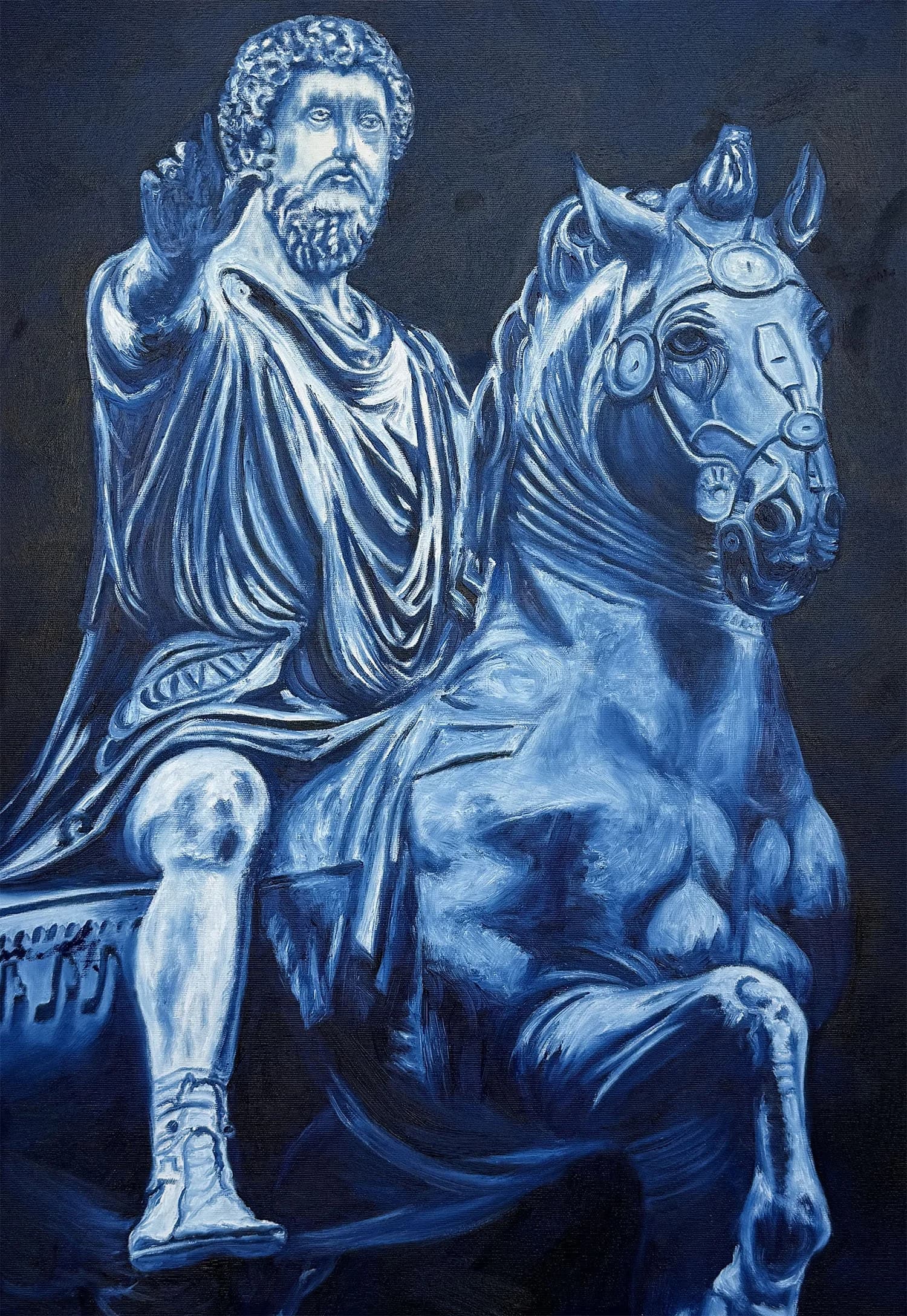 Marcus Aurelius, from the Roman Emperors series by Conor Mccreedy