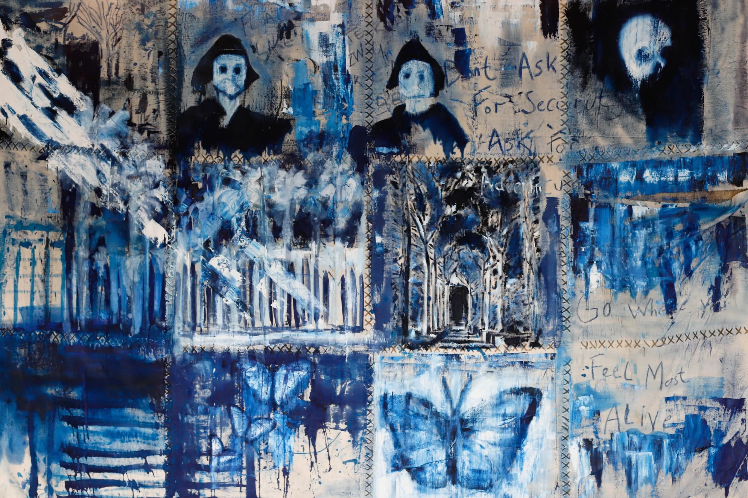 My Blue Narrative series by Conor Mccreedy