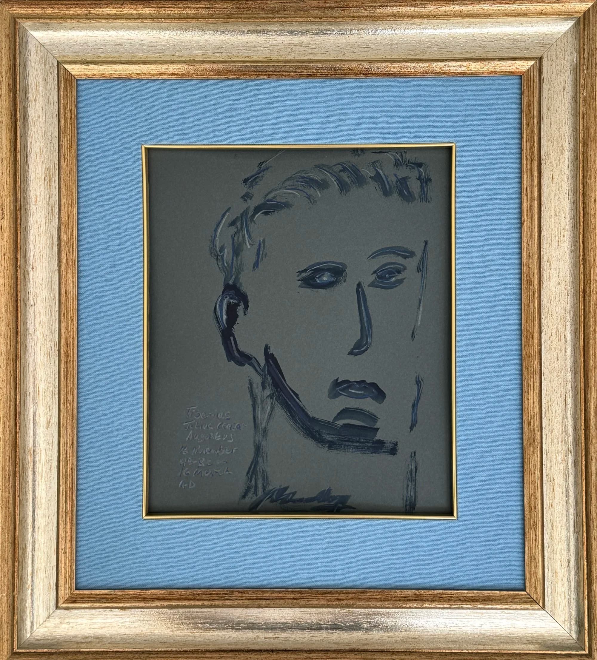 Portrait Study of Tiberius, from the Tiberius series by Conor Mccreedy